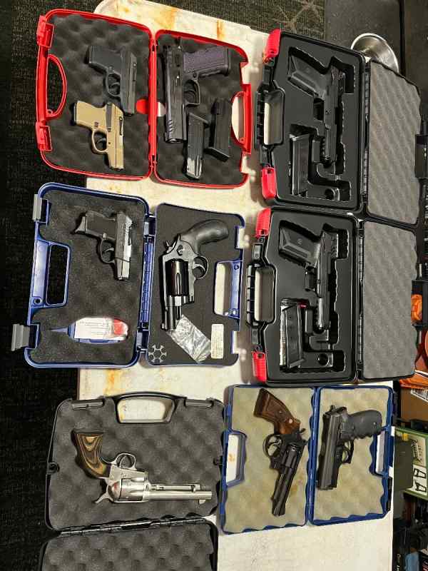 Multiple firearms for sale