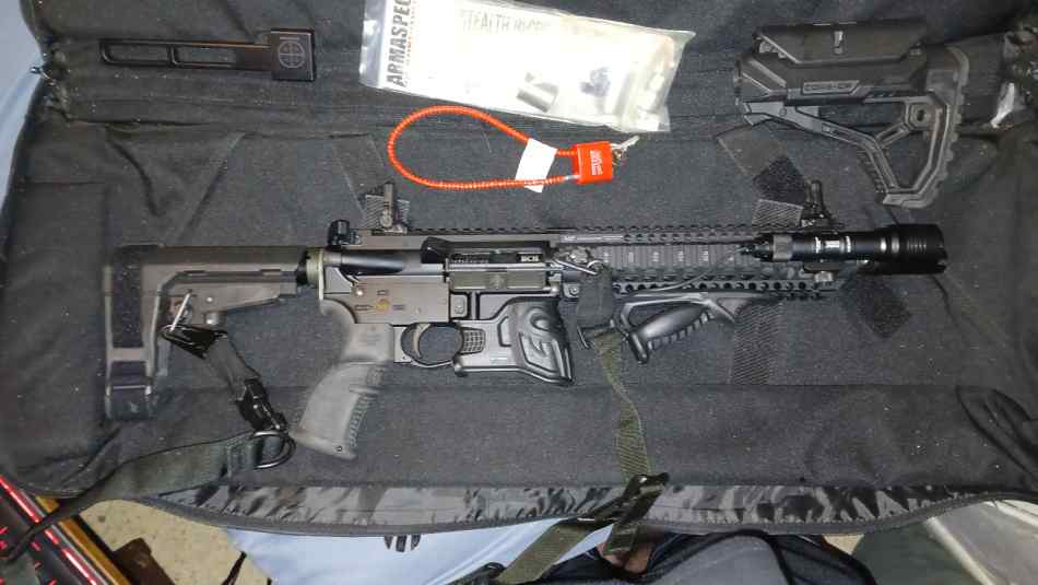 Custom AR15 &quot;Pistol&quot; (unbranded, USED) 