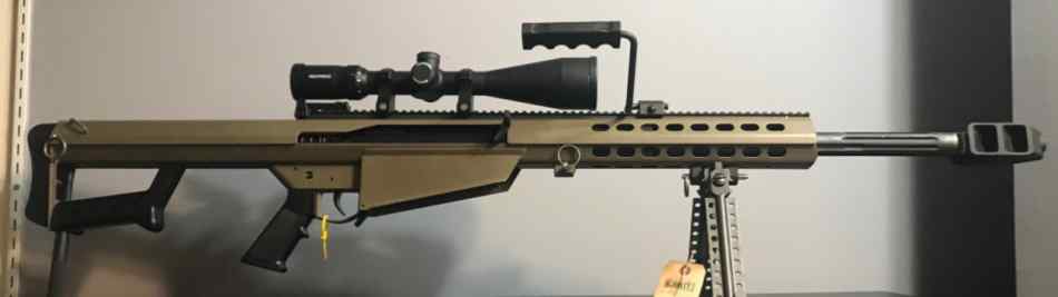 Barrett M82A1 Semi-Auto Rifle .50 BMG 29&quot; Fluted B
