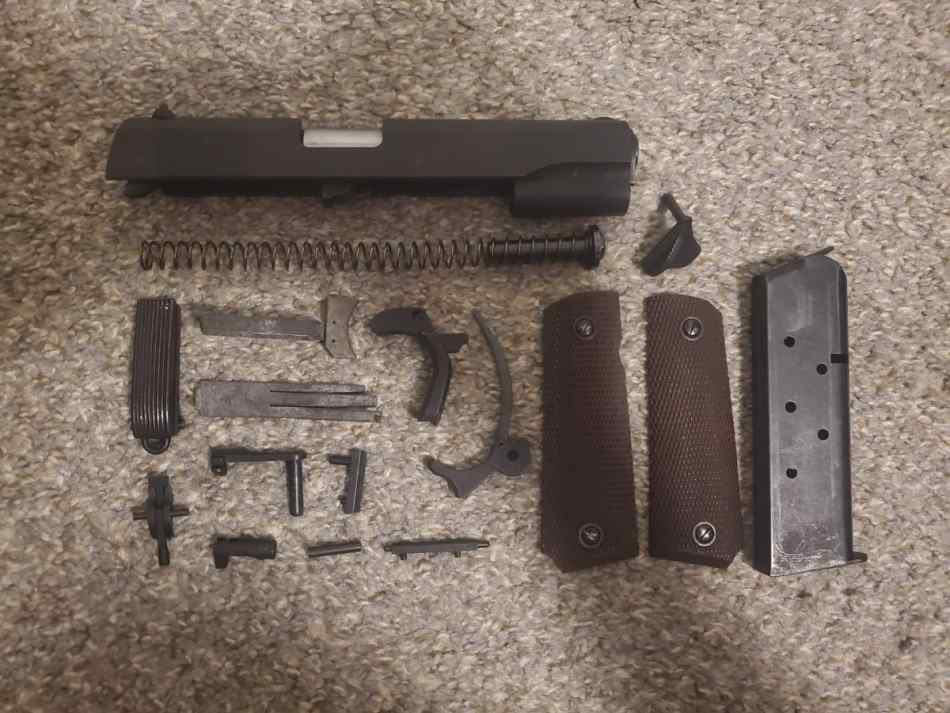 1911 Complete Parts Kit with Slide and Barrel