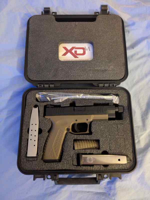 Springfield XDM 45 FDE tactical 