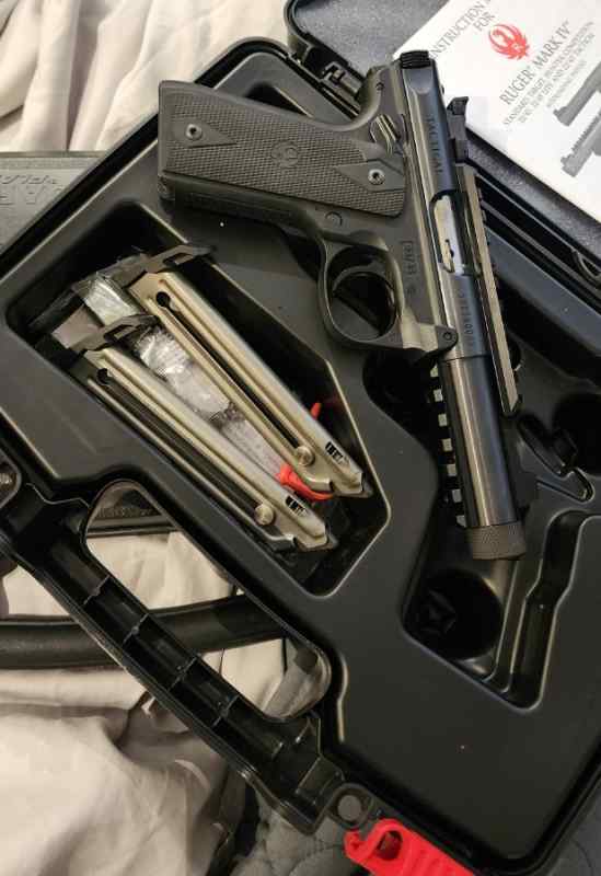 WTS Ruger MK4 tactical 
