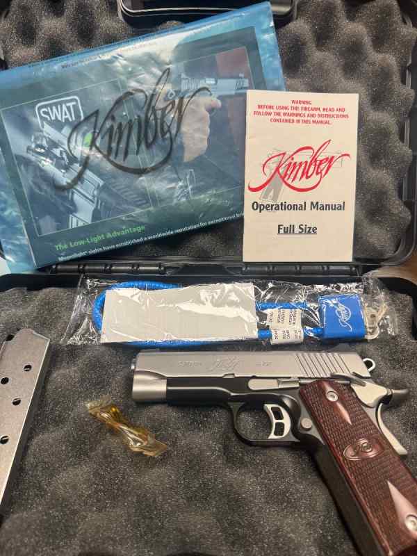 ** KIMBER PRO CDP II 45acp CUSTOM SHOP **