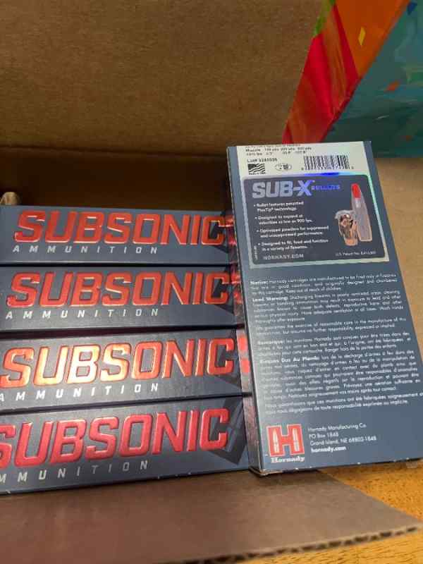 Hornady 45-70 Subsonic (cheaper than gun store)