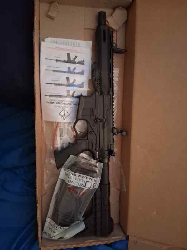 Brand new in box ATI 5.56 7.5&quot; Barrel pistol- 60rd