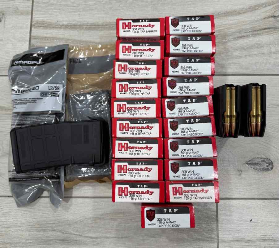 Hornady TAP 308 Win Ammunition 