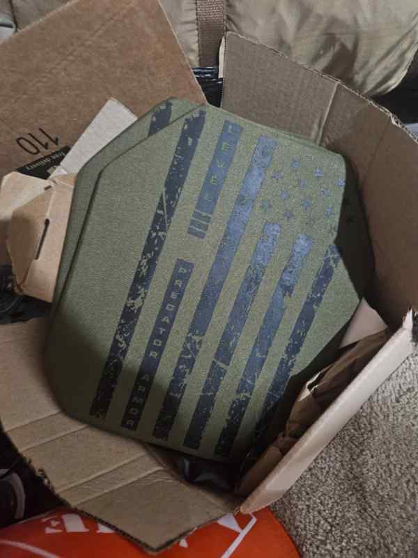 WTS: NEW PLATE CARRIER, ARMOR AND BATTLEBELT