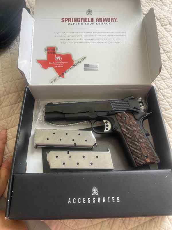 Springfield 1911 Garrison 45 ACP Full-Size Pistol 