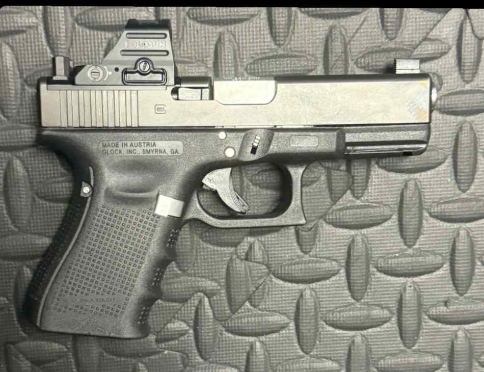 Glock 19 Gen 4, Agency Arms AOS Optic Cut