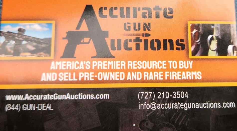 LOCAL GUN AUCTION ISO FIREARMS TO BUY OR CONSIGN