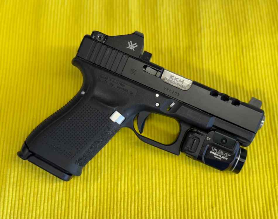 Glock 23 gen 4 converted to 9mm