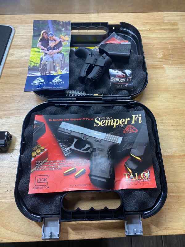 RARE USMC Talo Glock 19 gen 4 #0855 of 1000