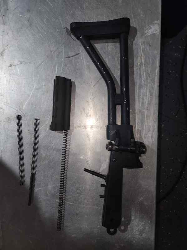 FAL metric swing stock lower and bolt assembly 
