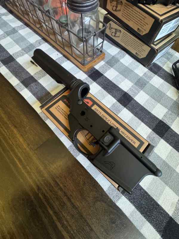 Aero AR15 lower Gen 2 - anodized black