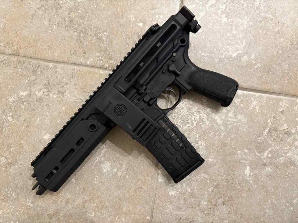 Sig mcx rattler pistol 5.56 FS/FT staccato