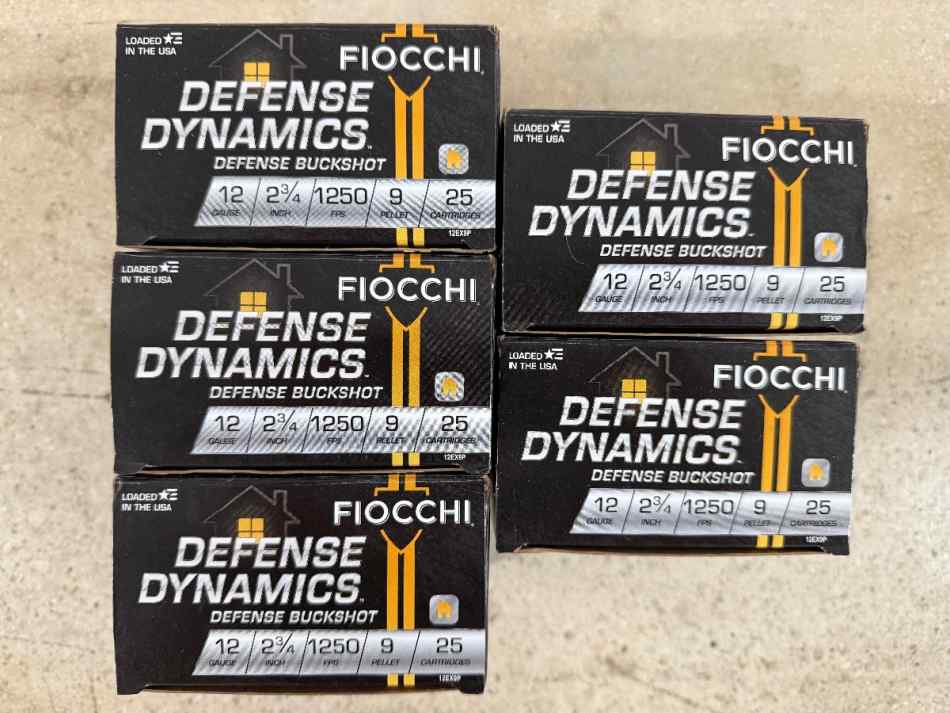 Fiocchi Defense Dynamics 12 gauge 00 buckshot