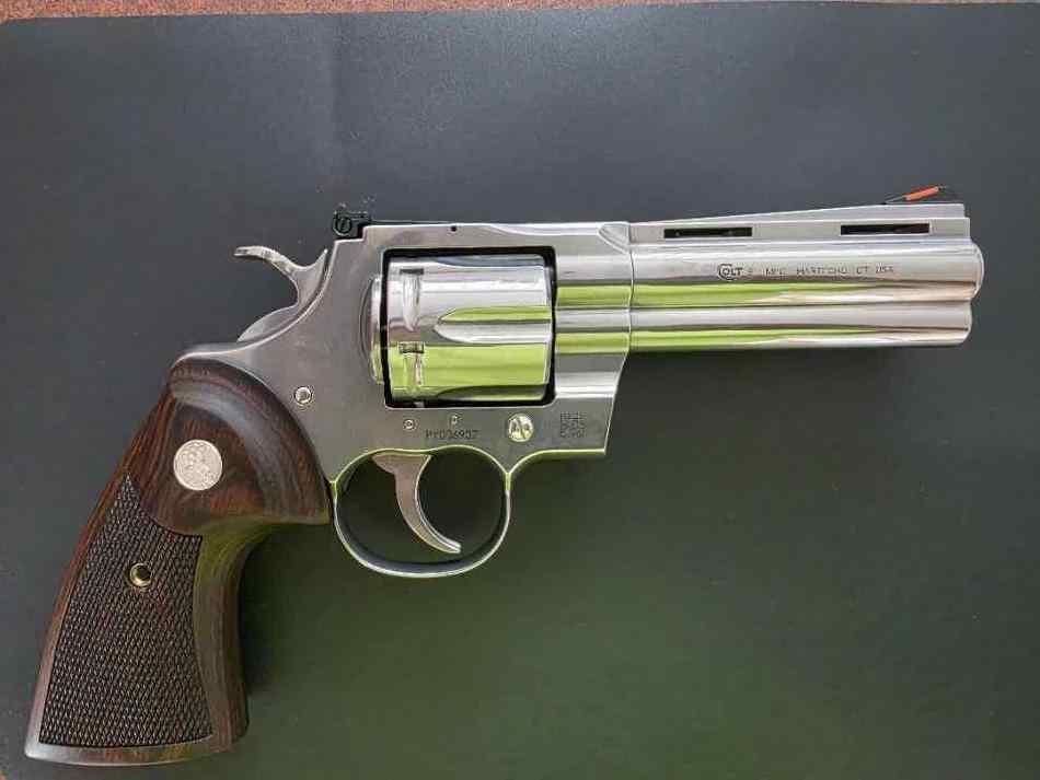 Colt Python 4&quot; model Stainless .357 Never Fired!