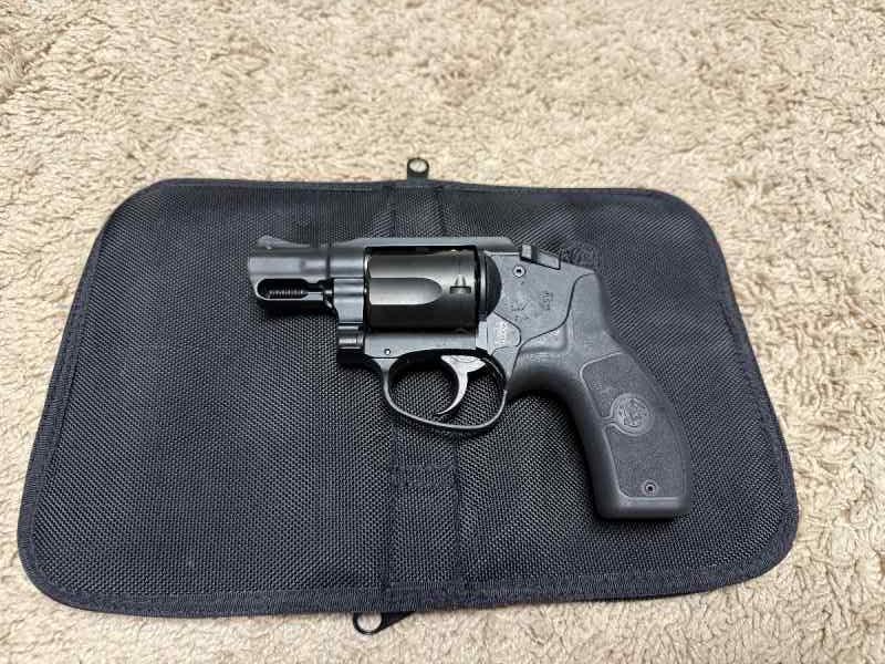 Black S&amp;W BodyGuard .38 P+ with laser