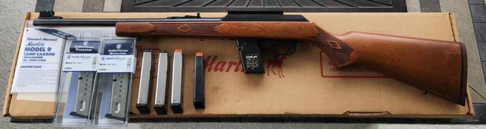 Immaculate Marlin Camp Carbine 9mm