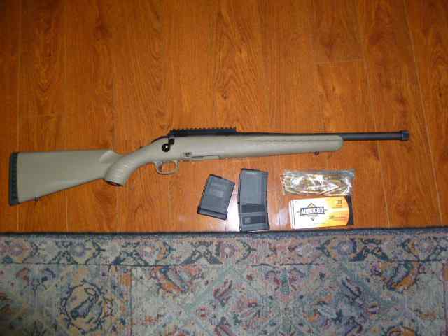 Ruger American Ranch rifle in 300 blackou