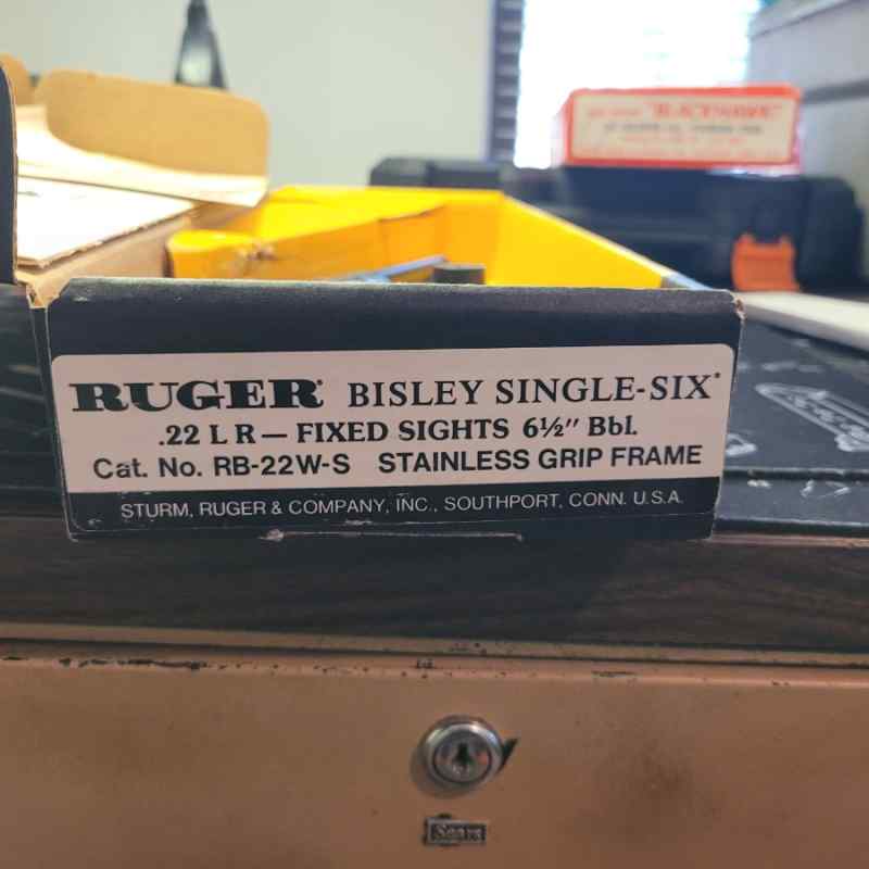 Ruger RB-22W/S (Model 0638) Bisley Single-Six