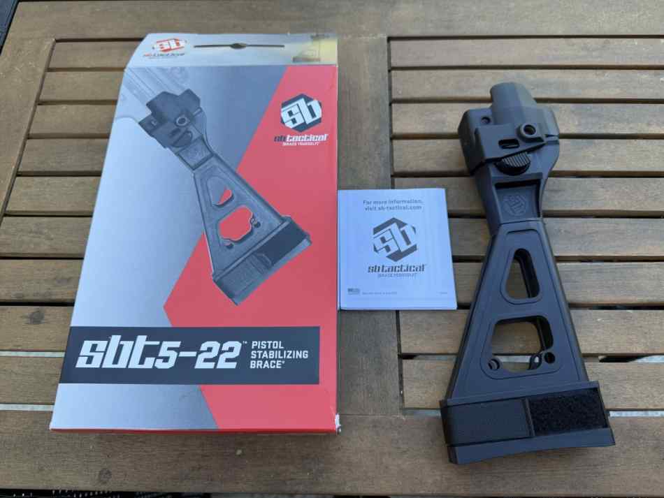 SB Tactical SBT5-22 folding brace HK Umarex MP5