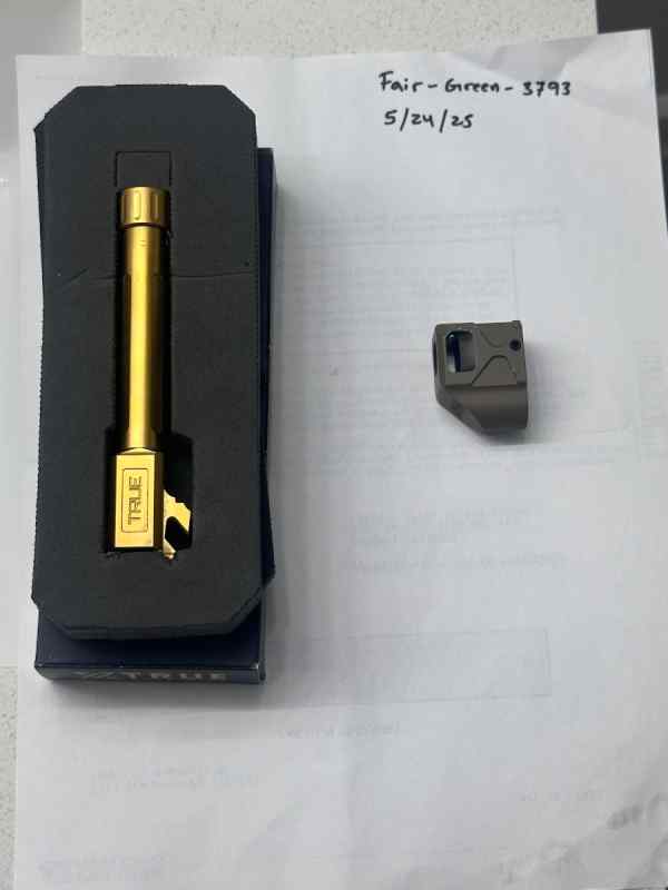 true precision Threaded barrel &amp; HA Comp