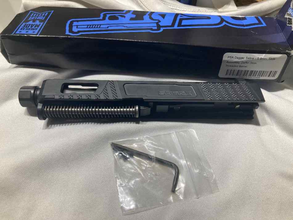 PSA Dagger Sabre - S 9mm Slide 