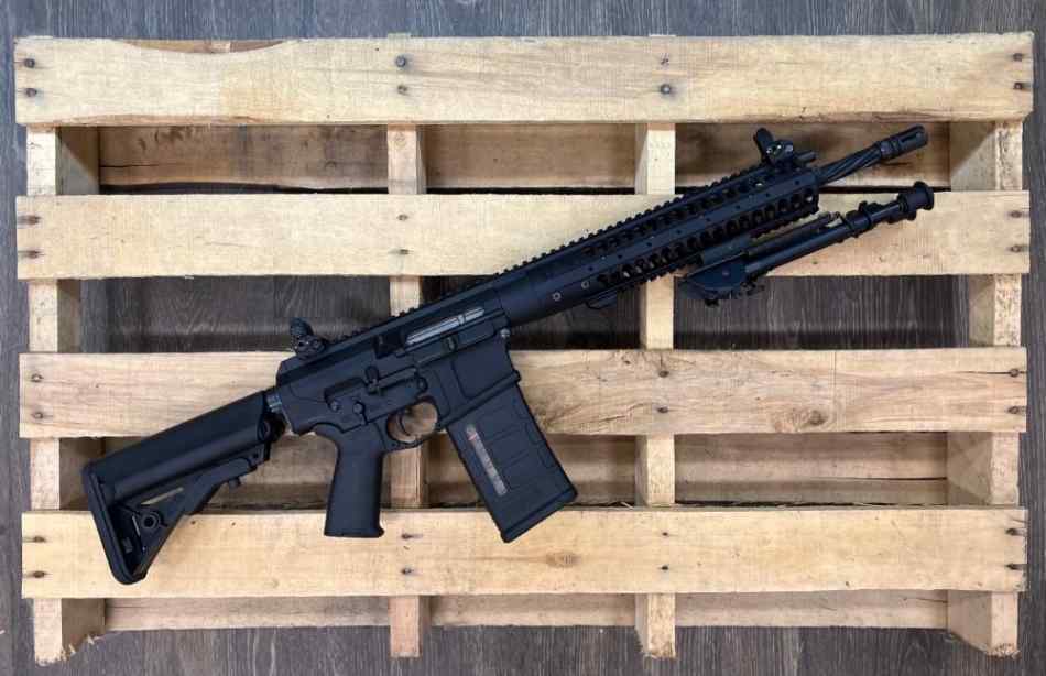 LWRC REPR MKII SIDE CHARGING BLACK FINISH SPIRAL F