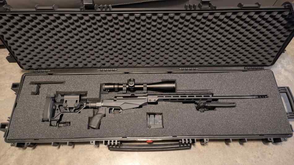Tikka T3x Tac A1 6.5 creedmore with Tikka Case