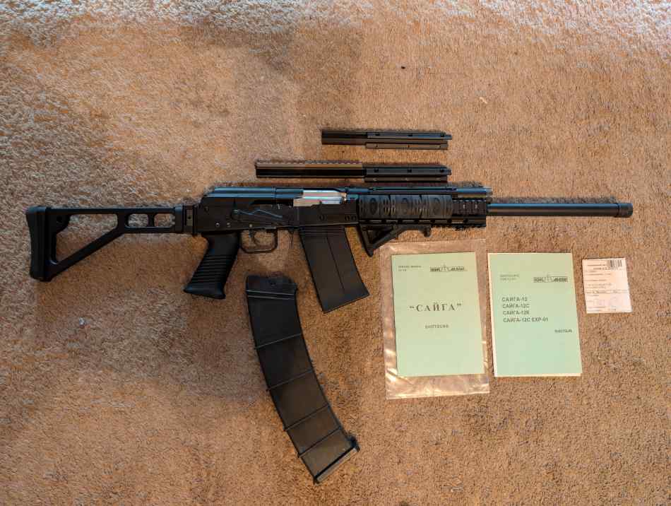 Russian Saiga 12 Full Conversion *Nice*