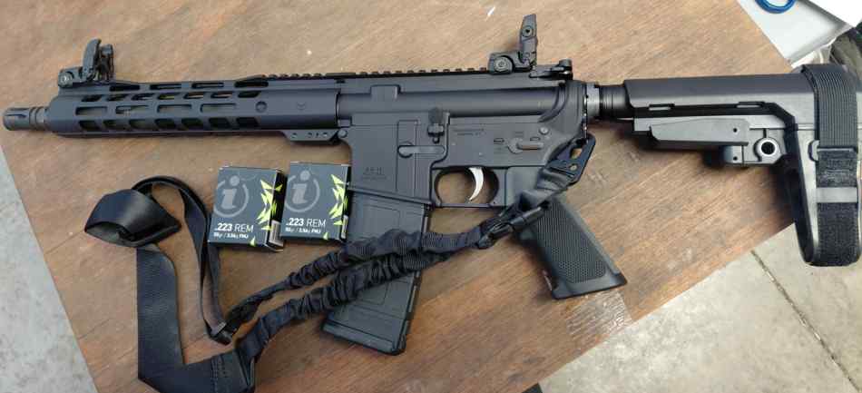 10.5&quot; 556 Pistol with ammo