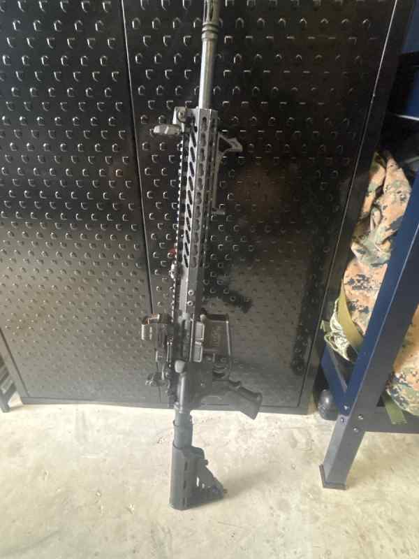 MP 15 w/ HS510c sight, hand grip