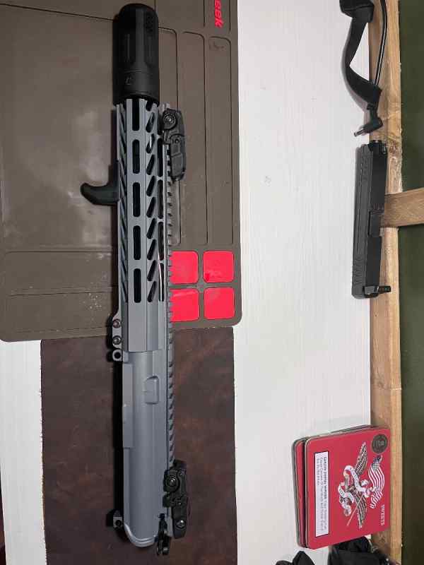 Fully built 10.5 palmetto statearmory pistol upper