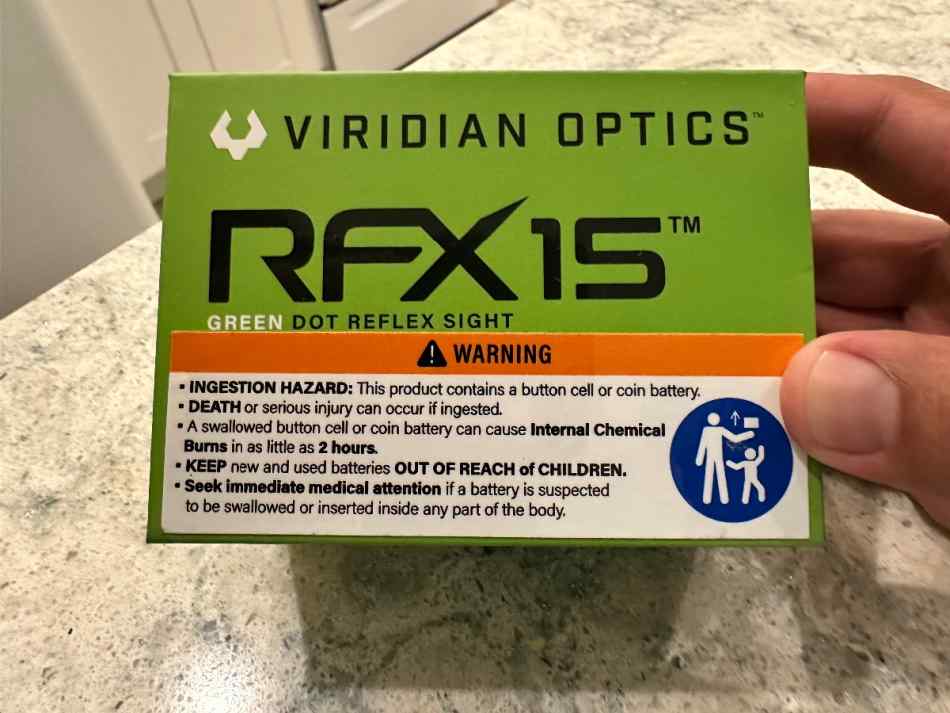 Viridian Green Dot With Picatinny Rail