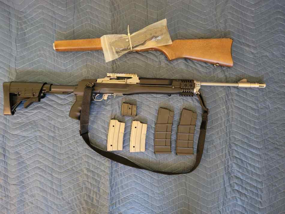 Ruger Mini 14 Ranch Rifle - Stainless Steel