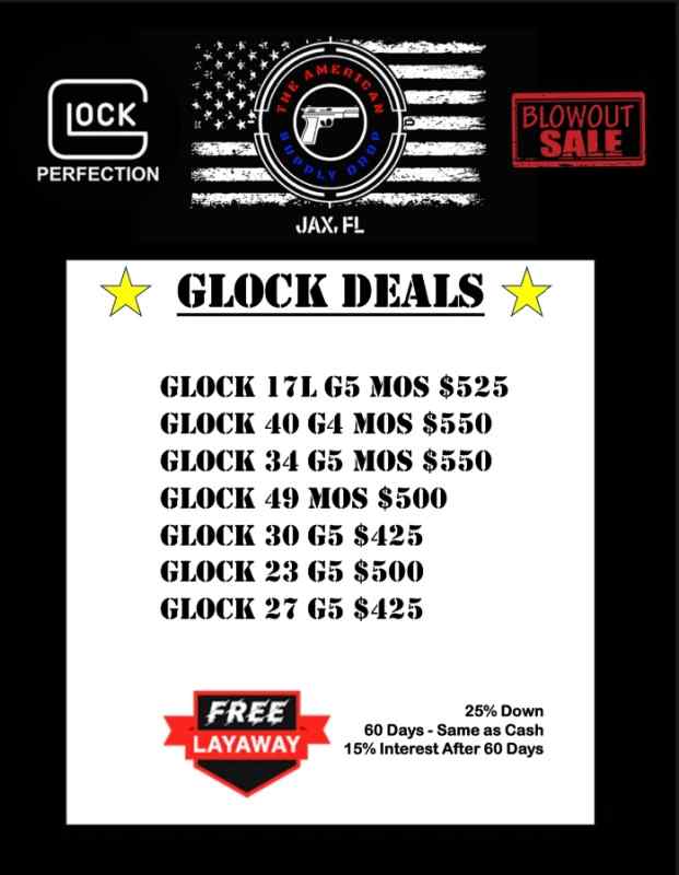 🔥Glock Deals🔥