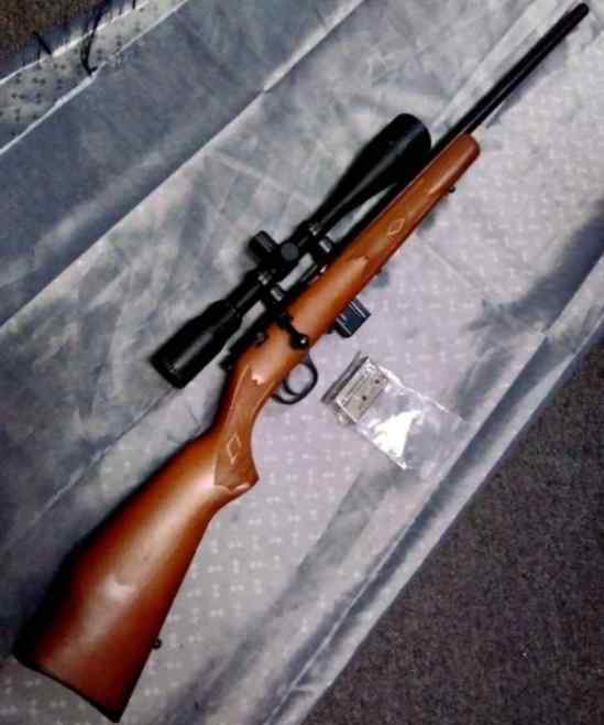 Marlin 917v .17hmr, 8x32 scope, exc. Cond. 2 mags