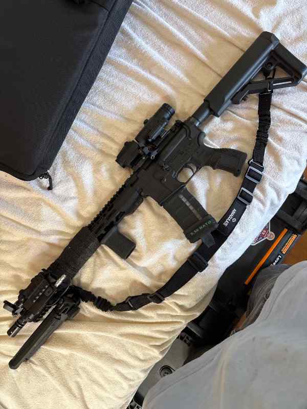 Full custom ar15 with super safety FRT
