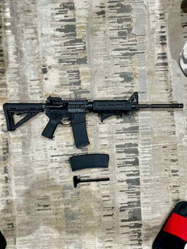 Like-new Upgraded PSA AR-15 + free ammo