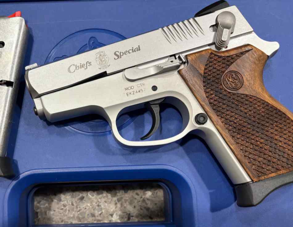 Smith &amp; Wesson CS9 9mm S&amp;W  Chiefs Special 