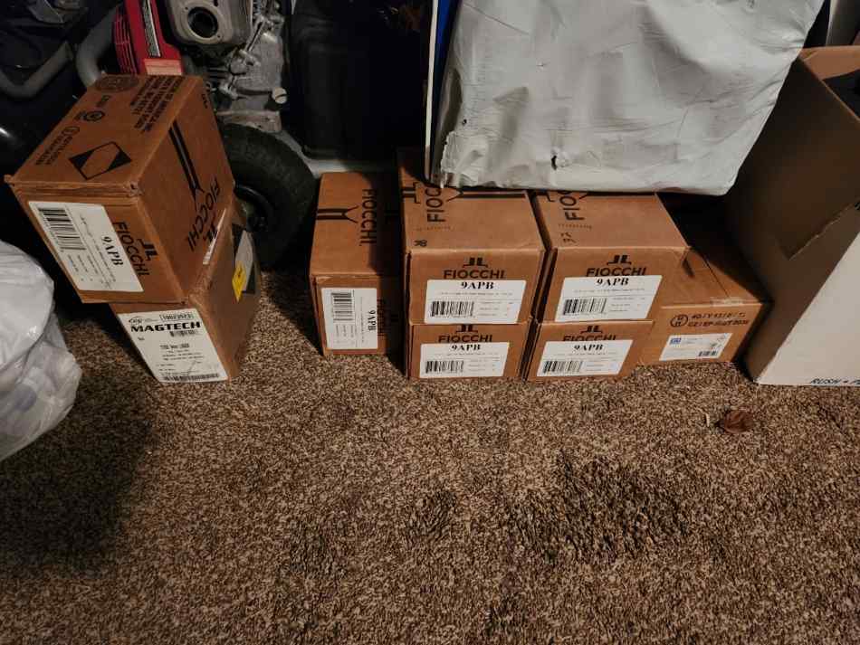 9mm FMJ cases