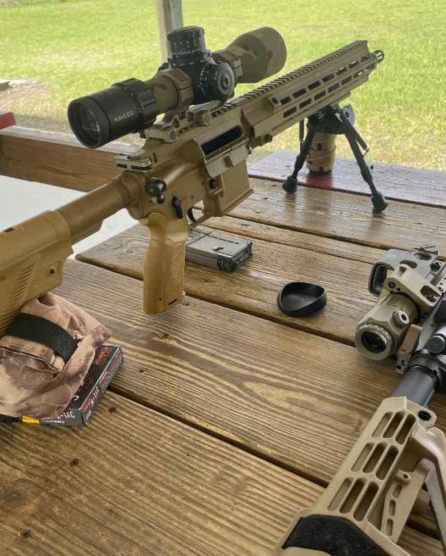 HK MR556a1 Heavy barrel RAL8000