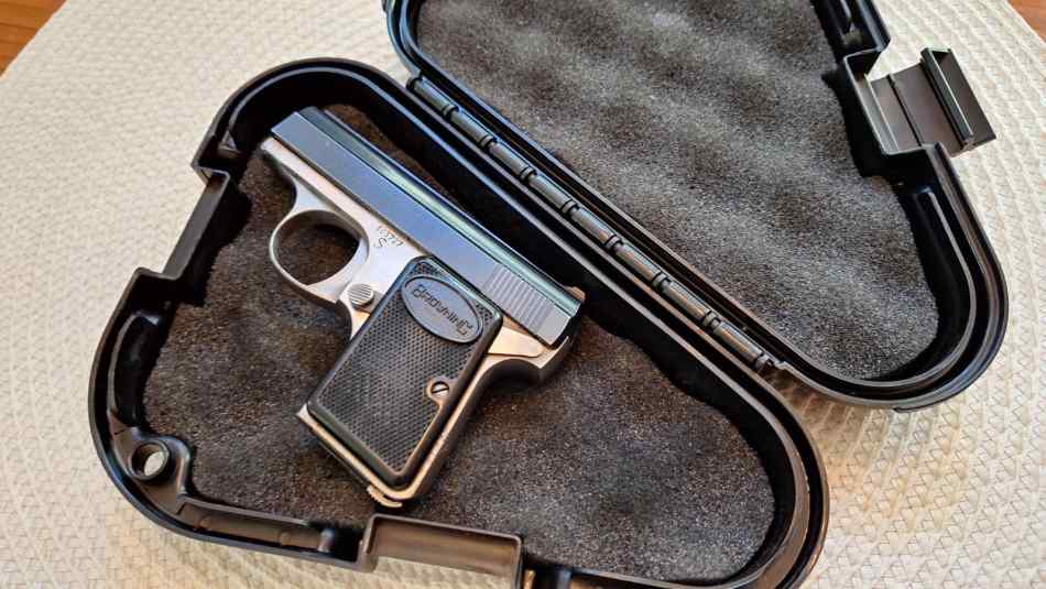 Beautiful &quot;Tu-Tone Baby Browning&quot; 25ACP FN Belgium