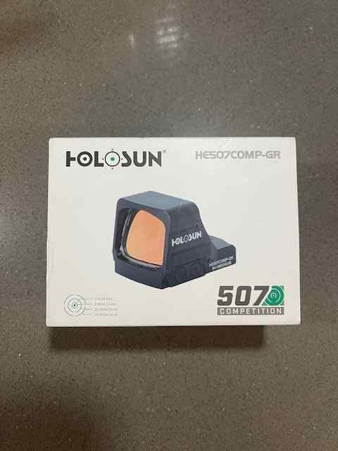 Holosun 507 Competition Green.  NEW 