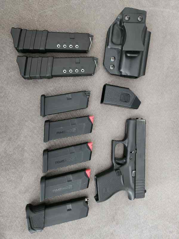 Glock 43 with mags
