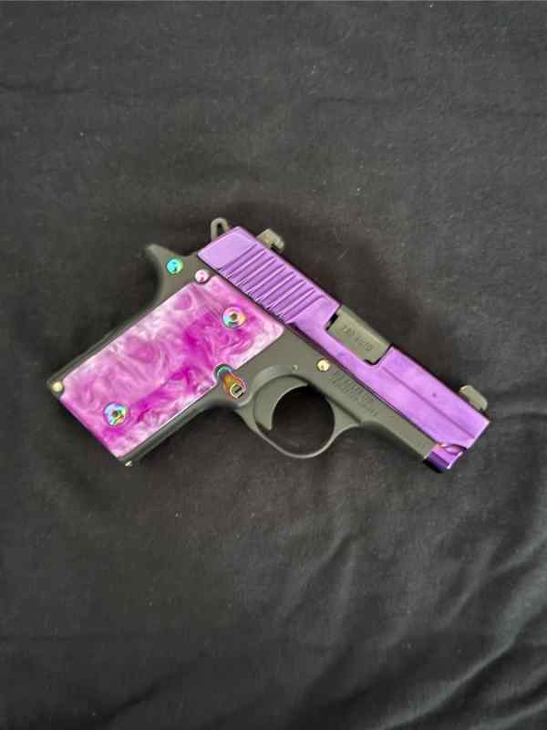 Sig P238 Special edition Purple Pearl 