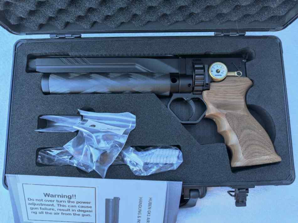Huben gk1.25 PCP pellet pistol 