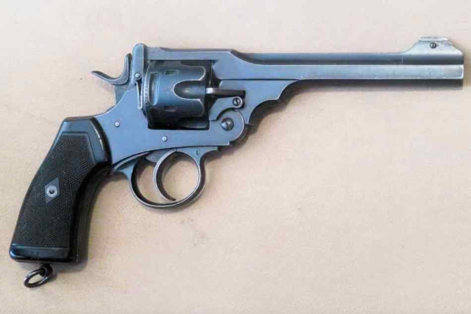 Excellent WW1 British Webley Mk.VI Service Revolve