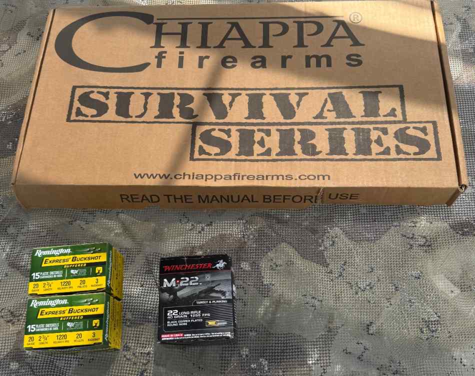LNIB Chiappa M6 Survival Series rifle. 